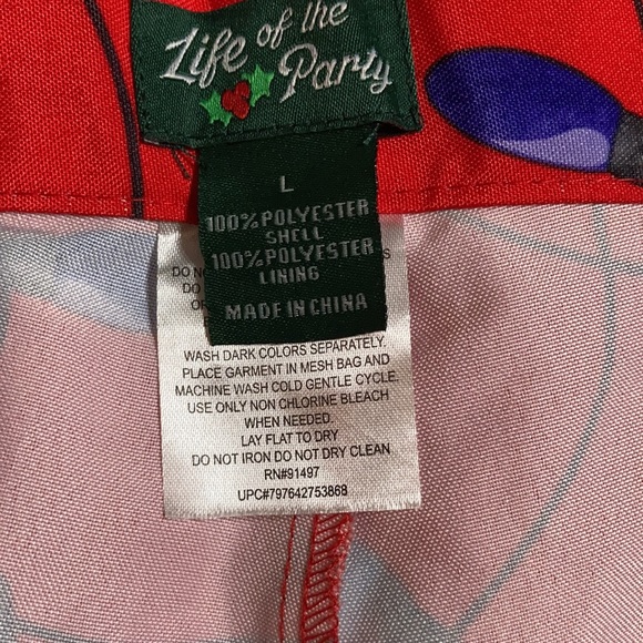 Red life of the party pants ( CHRISTMAS!!!!!) - Picture 3 of 3